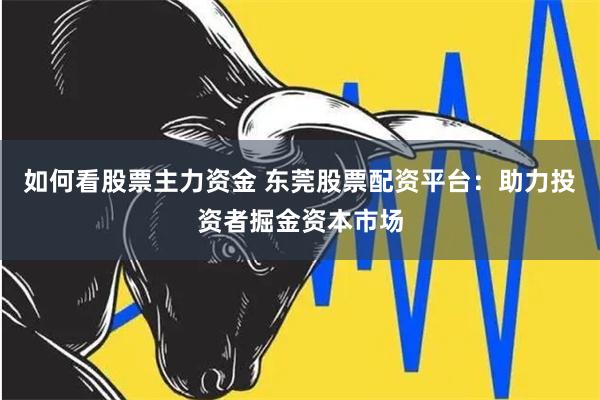 如何看股票主力资金 东莞股票配资平台：助力投资者掘金资本市场
